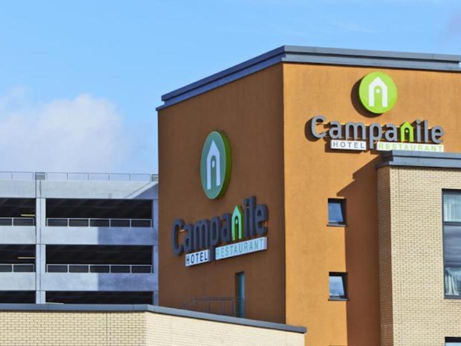Campanile Hotel Glasgow Secc Hydro Exteriör bild